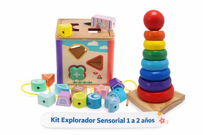 Kit Explorador Sensorial 12 - 24 meses